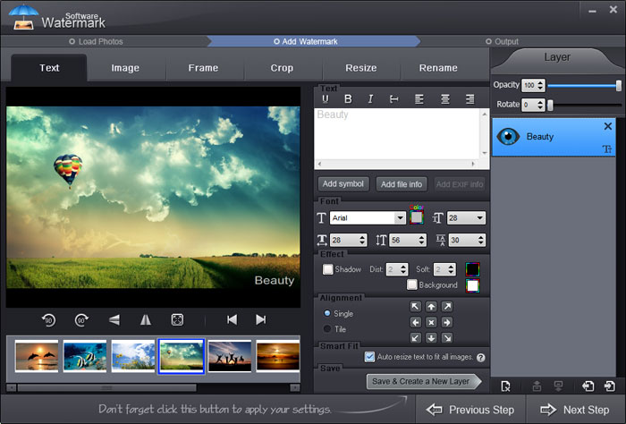 freeware photo watermark software
